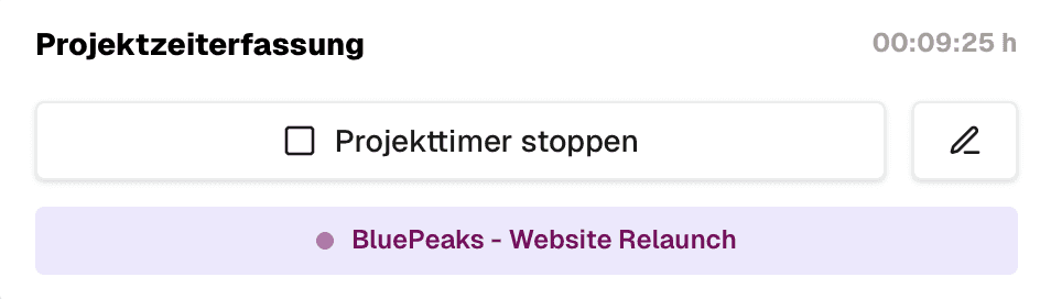 Projekttimer